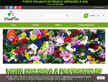 Tablet Screenshot of cruzflor.com